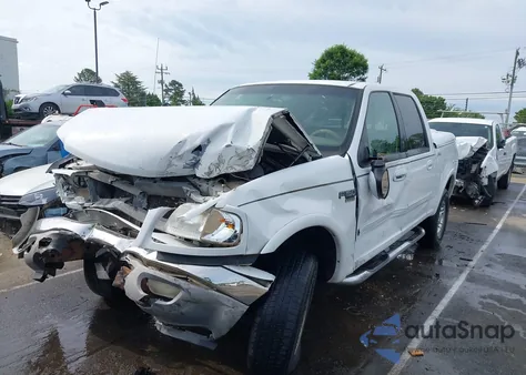 2002 Ford F-150 Lariat/Xlt z USA, uszkodzony, nr VIN 1FTRW08L72KB90519